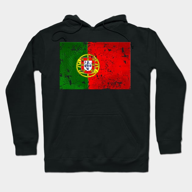 Portugal Flag Hoodie by Dojaja